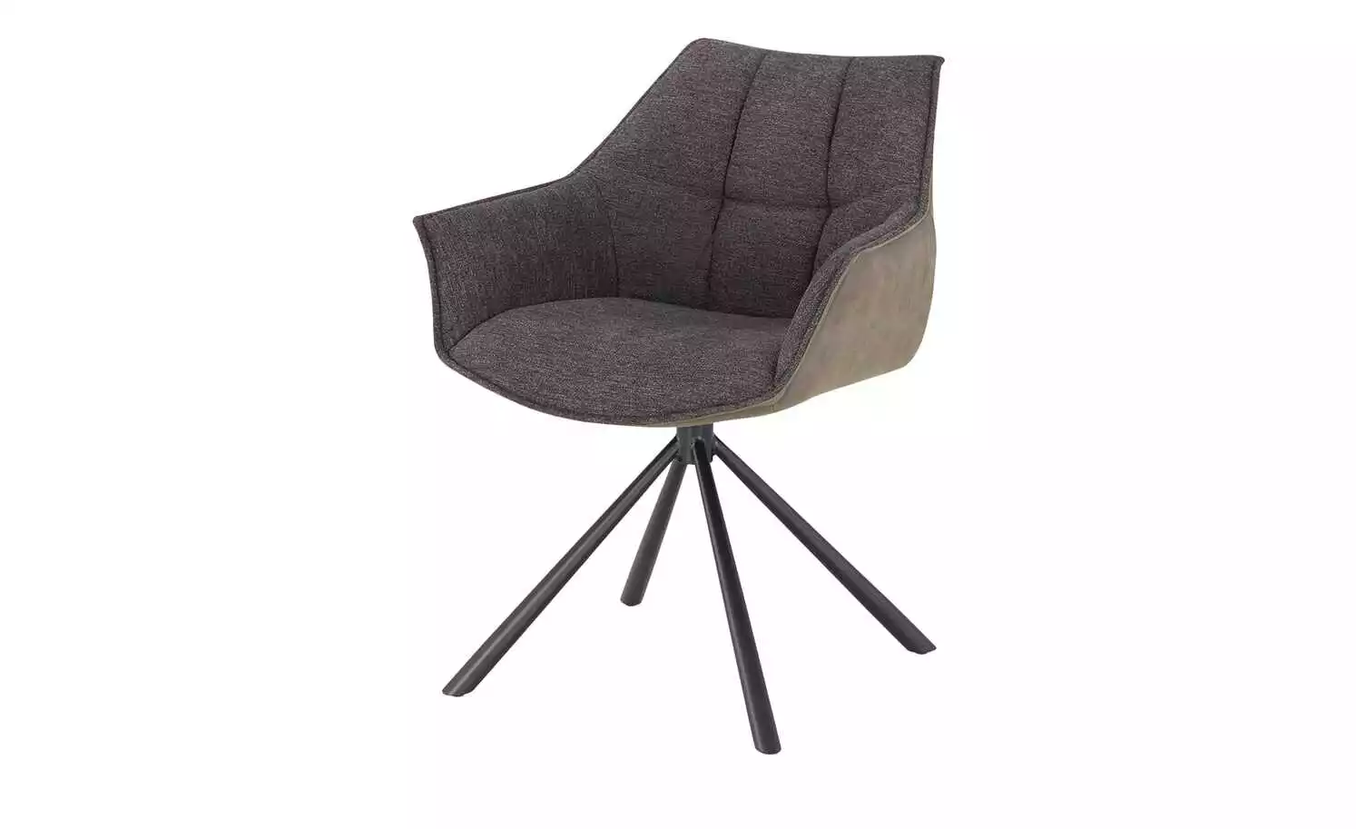 uno Polsterstuhl mit Armlehne Viktor | Dunkelgrau / Grau 3 uno Polsterstuhl mit Armlehne Viktor | Dunkelgrau / Grau