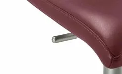 Leder-Barhocker MyTina | Weinrot -Stühle Verkäufe 2023 14304483 4 202106141243