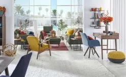 smart Armlehnstuhl Bastian | Blau