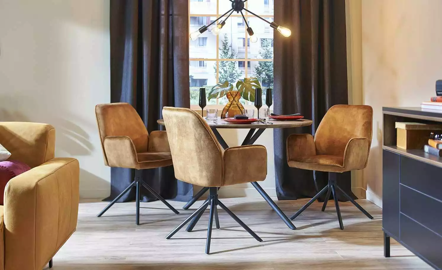 Armlehnstuhl Flynn | Curry (Gelb-Orange) Ja 3 Armlehnstuhl Flynn | Curry (Gelb-Orange) Ja