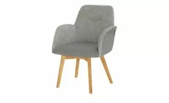 Woodford Polsterstuhl mit Armlehne Melba | Lichtgrau Nein