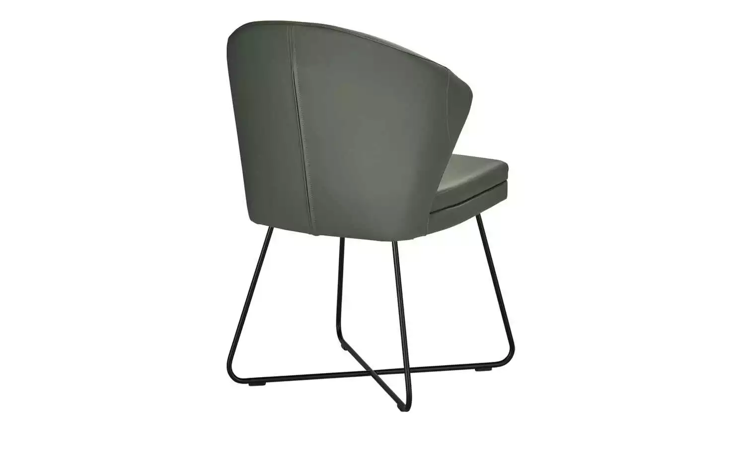 Berger & Rath Leder-Kufenstuhl Arcu | Verde (Grün) 4 Berger & Rath Leder-Kufenstuhl Arcu | Verde (Grün) – Bild 2