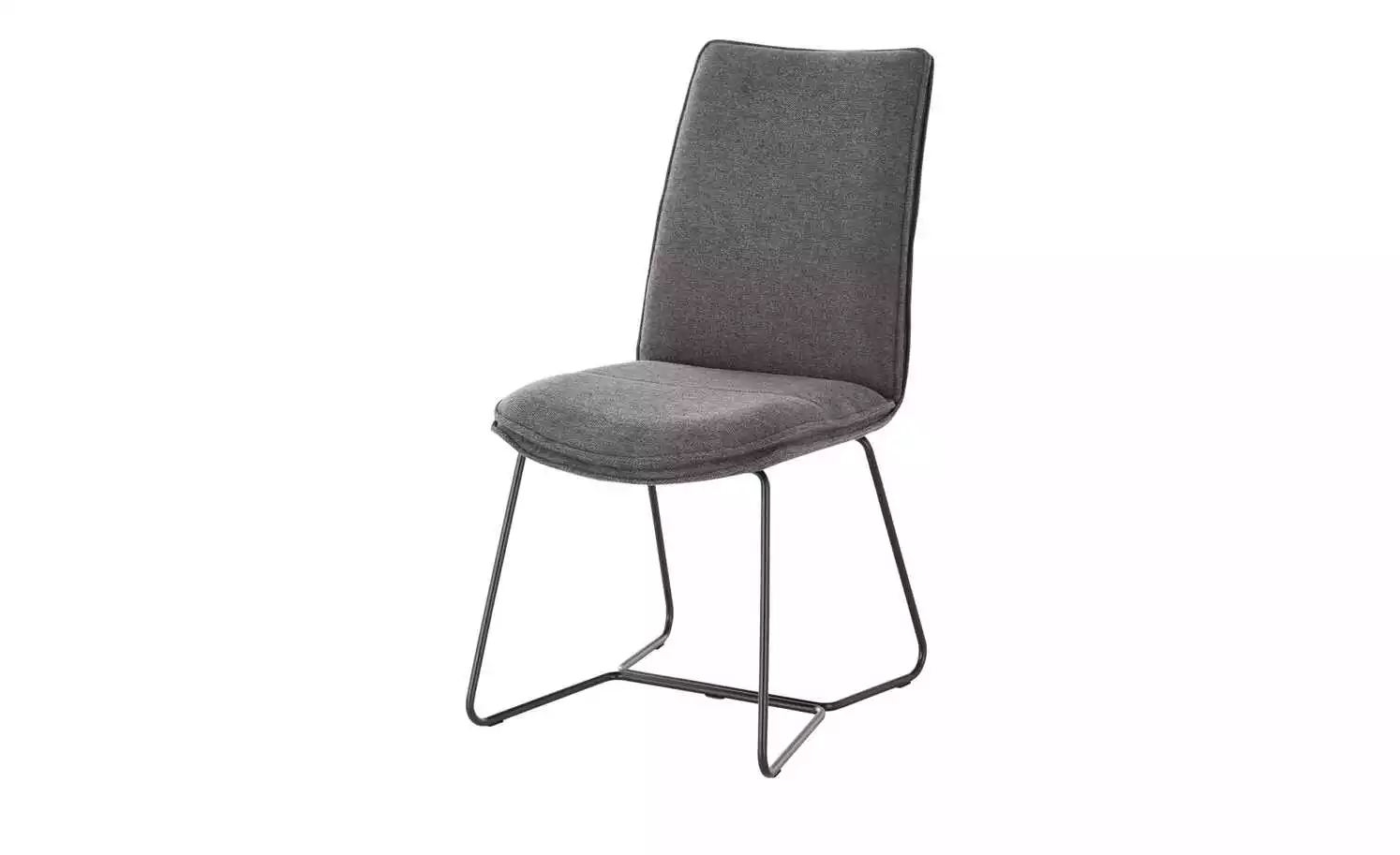 Kufenstuhl Zabea | Anthrazit Schwarz 6 Kufenstuhl Zabea | Anthrazit Schwarz – Bild 4