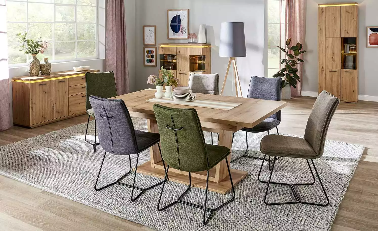 Kufenstuhl Zabea | Anthrazit Schwarz 5 Kufenstuhl Zabea | Anthrazit Schwarz – Bild 3