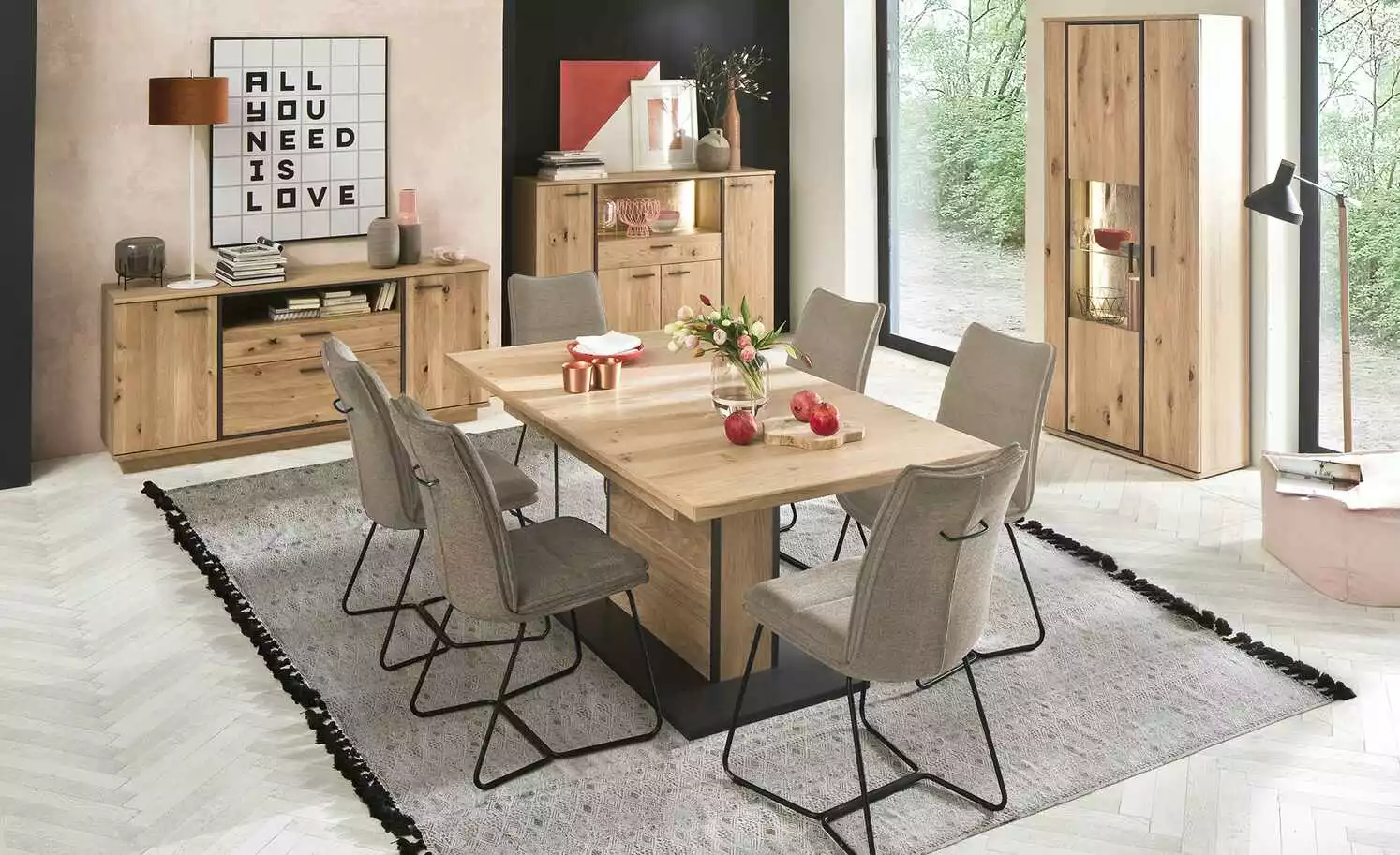 Kufenstuhl Zabea | Anthrazit Schwarz 4 Kufenstuhl Zabea | Anthrazit Schwarz – Bild 2