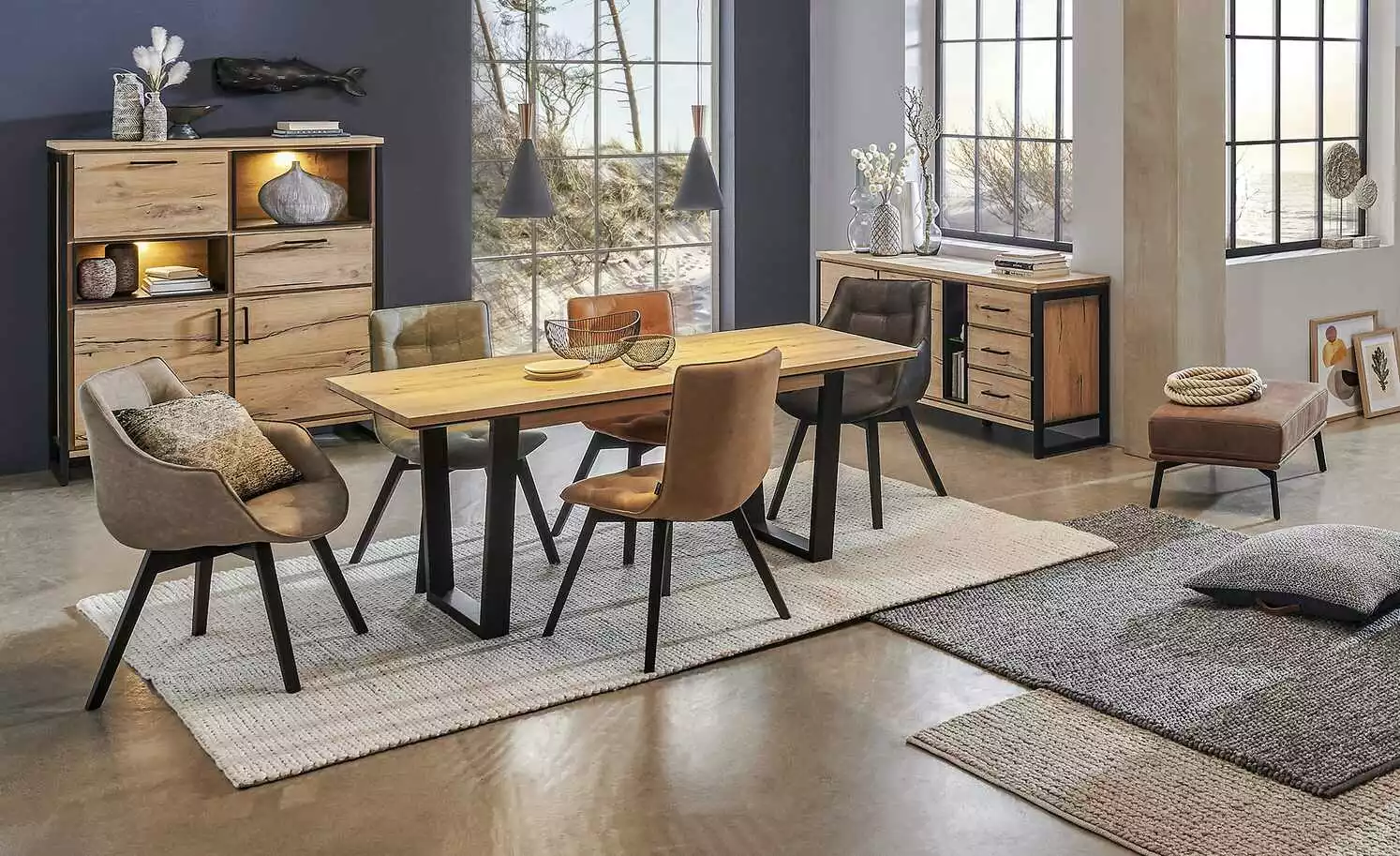 Gray & Jones Kunstlederstuhl Baltic Breeze One | Cognac (Orange-Braun) Nein 4 Gray & Jones Kunstlederstuhl Baltic Breeze One | Cognac (Orange-Braun) Nein – Bild 2