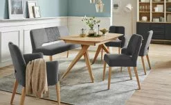 Woodford Polsterstuhl Ansgar | Eiffel Tower (Anthrazit) Nein Buche