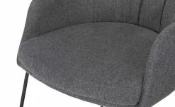 Woodford Polsterstuhl mit Armlehne Milan | Obsidian (Dunkelgrau) Schaumstoff -Stühle Verkäufe 2023 14305915 5 202103011935