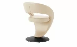 Leder-Drehstuhl Kingsman | Rahm (Beige) Rund -Stühle Verkäufe 2023 14306182 1 202102262235