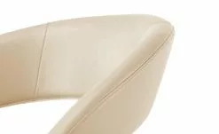 Leder-Drehstuhl Kingsman | Rahm (Beige) Rund -Stühle Verkäufe 2023 14306182 4 202102262235