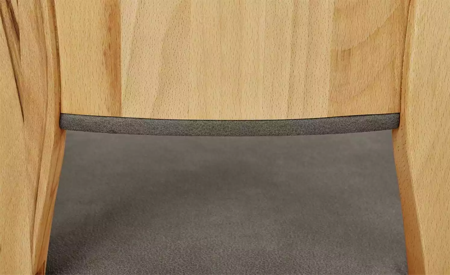 Wohnwert Holzstuhl gepolstert Alvar | Anthrazit 8 Wohnwert Holzstuhl gepolstert Alvar | Anthrazit – Bild 6