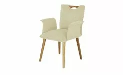 Wohnwert Polsterstuhl mit Armlehne Scandio | Sand (Creme) -Stühle Verkäufe 2023 14306259 4 202011302238