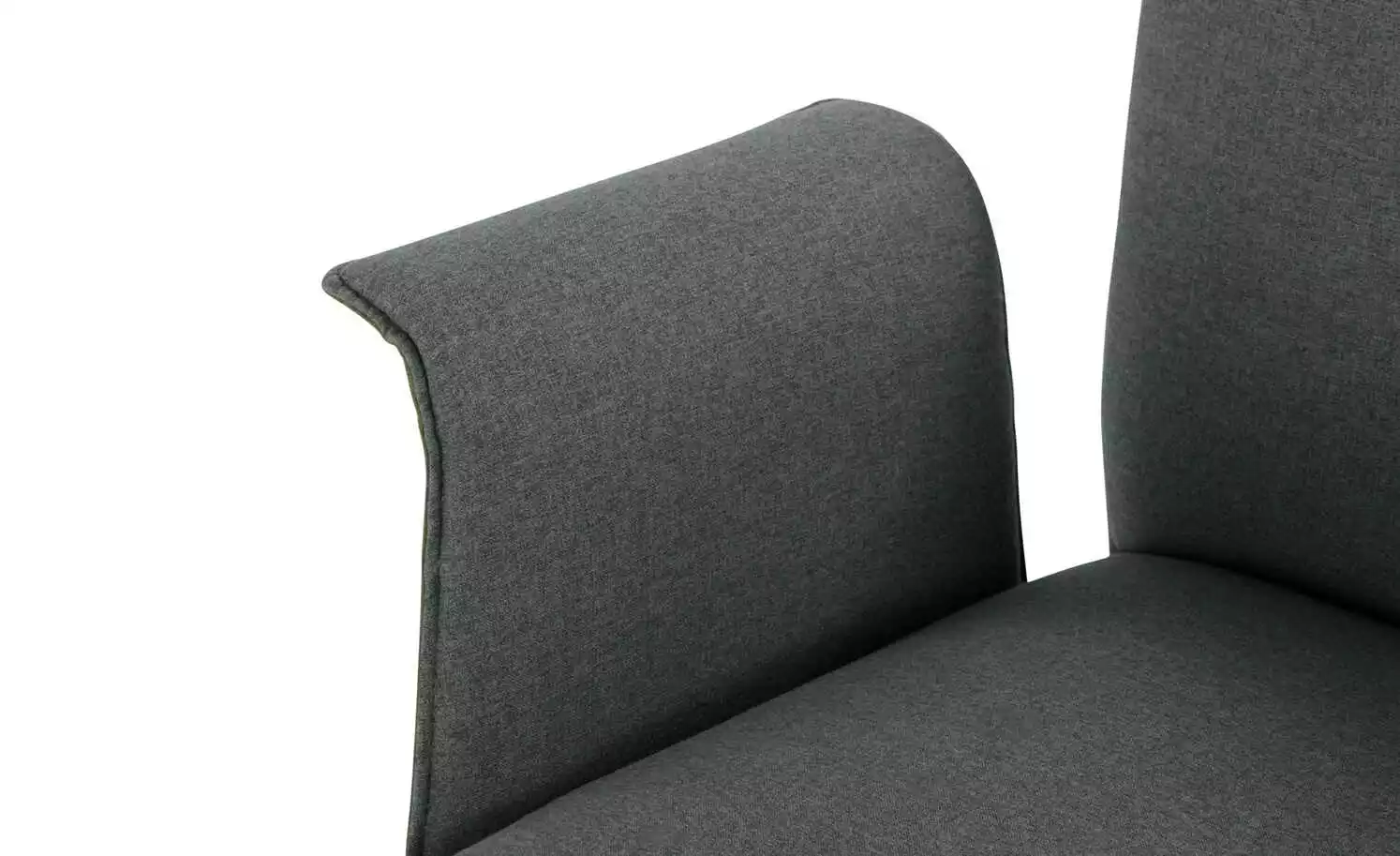 Wohnwert Polsterstuhl mit Armlehne Scandio | Anthrazit / Olivgrün 8 Wohnwert Polsterstuhl mit Armlehne Scandio | Anthrazit / Olivgrün – Bild 6