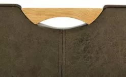 Wohnwert Polsterstuhl mit Armlehne Scandio | Steel (Hellgrau) / Dunkelbraun -Stühle Verkäufe 2023 14306263 5 202011302238