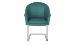 Wohnwert Leder-Schwingstuhl Jalto | Turquoise (Blau) Nein -Stühle Verkäufe 2023 14306268 4 202009290127