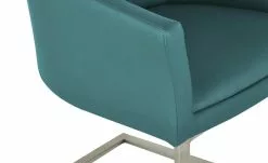 Wohnwert Leder-Schwingstuhl Jalto | Turquoise (Blau) Nein -Stühle Verkäufe 2023 14306268 9 202009290127