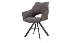 uno Polster-Schalenstuhl Jola | Anthrazit / Dunkelgrau