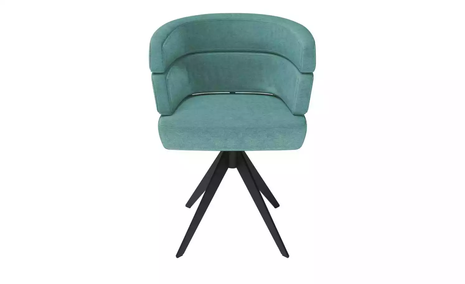 JOOP! Polster-Drehsessel Curves | Petrol 4-Fußstuhl 9 JOOP! Polster-Drehsessel Curves | Petrol 4-Fußstuhl – Bild 7