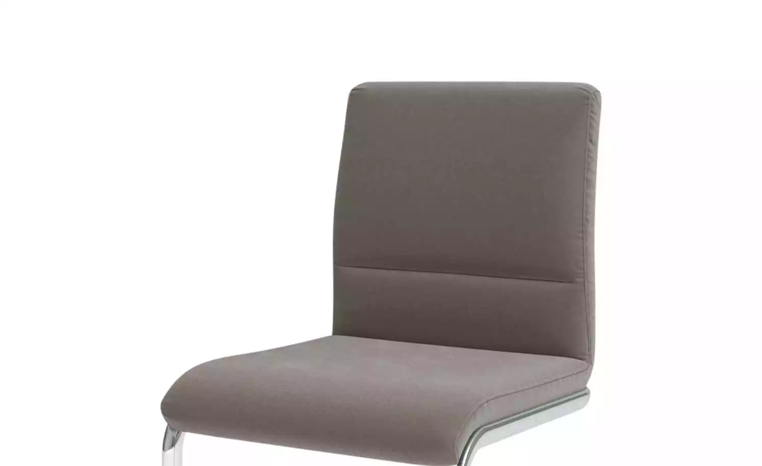 JOOP! Samt-Schwingstuhl Straps | Rauch (Grau) Niereneinzug 4 JOOP! Samt-Schwingstuhl Straps | Rauch (Grau) Niereneinzug – Bild 2