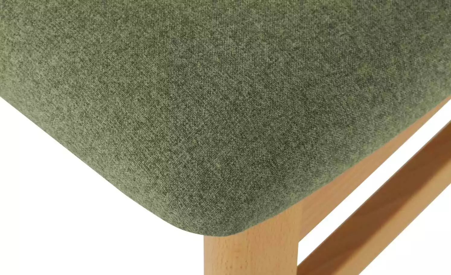 Polsterstuhl Cristal | Loden (Grün) Nein Schaumstoff 7 Polsterstuhl Cristal | Loden (Grün) Nein Schaumstoff – Bild 5