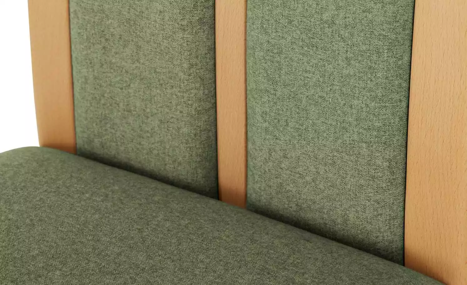 Polsterstuhl Cristal | Loden (Grün) Nein Schaumstoff 8 Polsterstuhl Cristal | Loden (Grün) Nein Schaumstoff – Bild 6