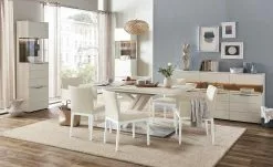 Berger & Rath Polsterstuhl Bono | Creme Weiß-Creme Ja