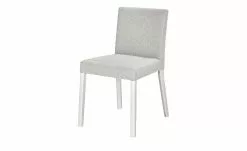 Berger & Rath Polsterstuhl Certo | Silver (Hellgrau) Weiß-Creme