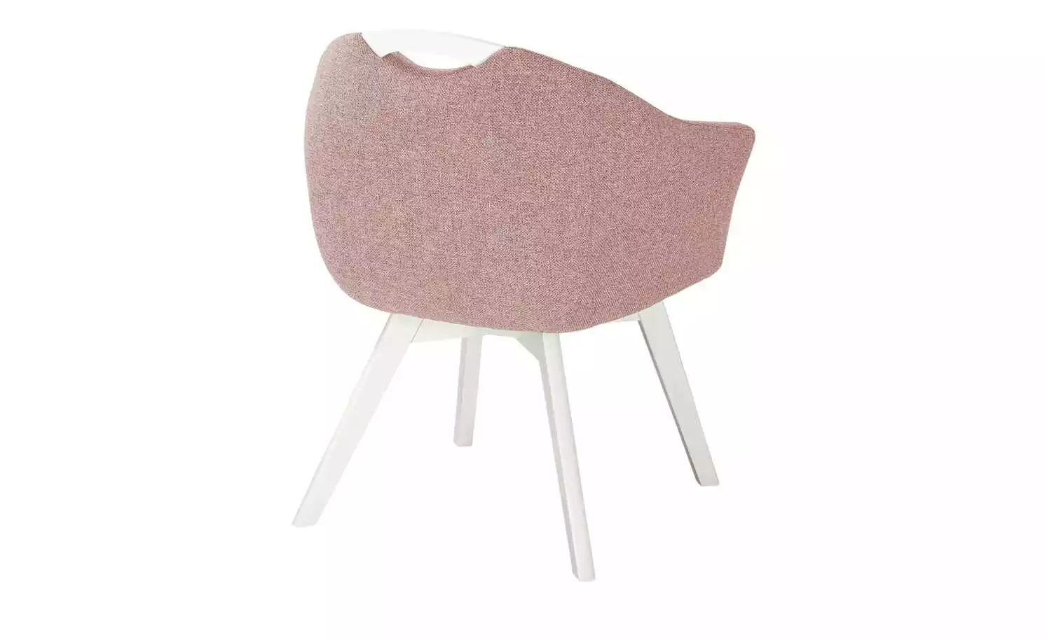 Berger & Rath Polsterstuhl mit Armlehne Lanx | Salmon (Rot) Cremeweiß 6 Berger & Rath Polsterstuhl mit Armlehne Lanx | Salmon (Rot) Cremeweiß – Bild 4