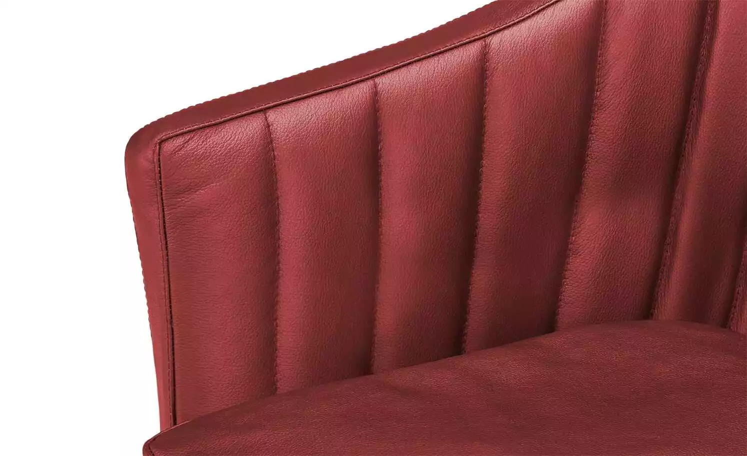 Berger & Rath Polsterstuhl mit Armlehne Lanx | Rostrot Londra (Hellgrau) 9 Berger & Rath Polsterstuhl mit Armlehne Lanx | Rostrot Londra (Hellgrau) – Bild 7