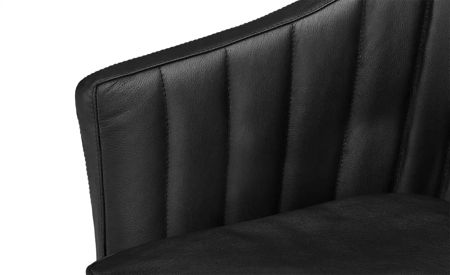 Berger & Rath Polsterstuhl mit Armlehne Lanx | Schwarz Anthrazit 8 Berger & Rath Polsterstuhl mit Armlehne Lanx | Schwarz Anthrazit – Bild 6