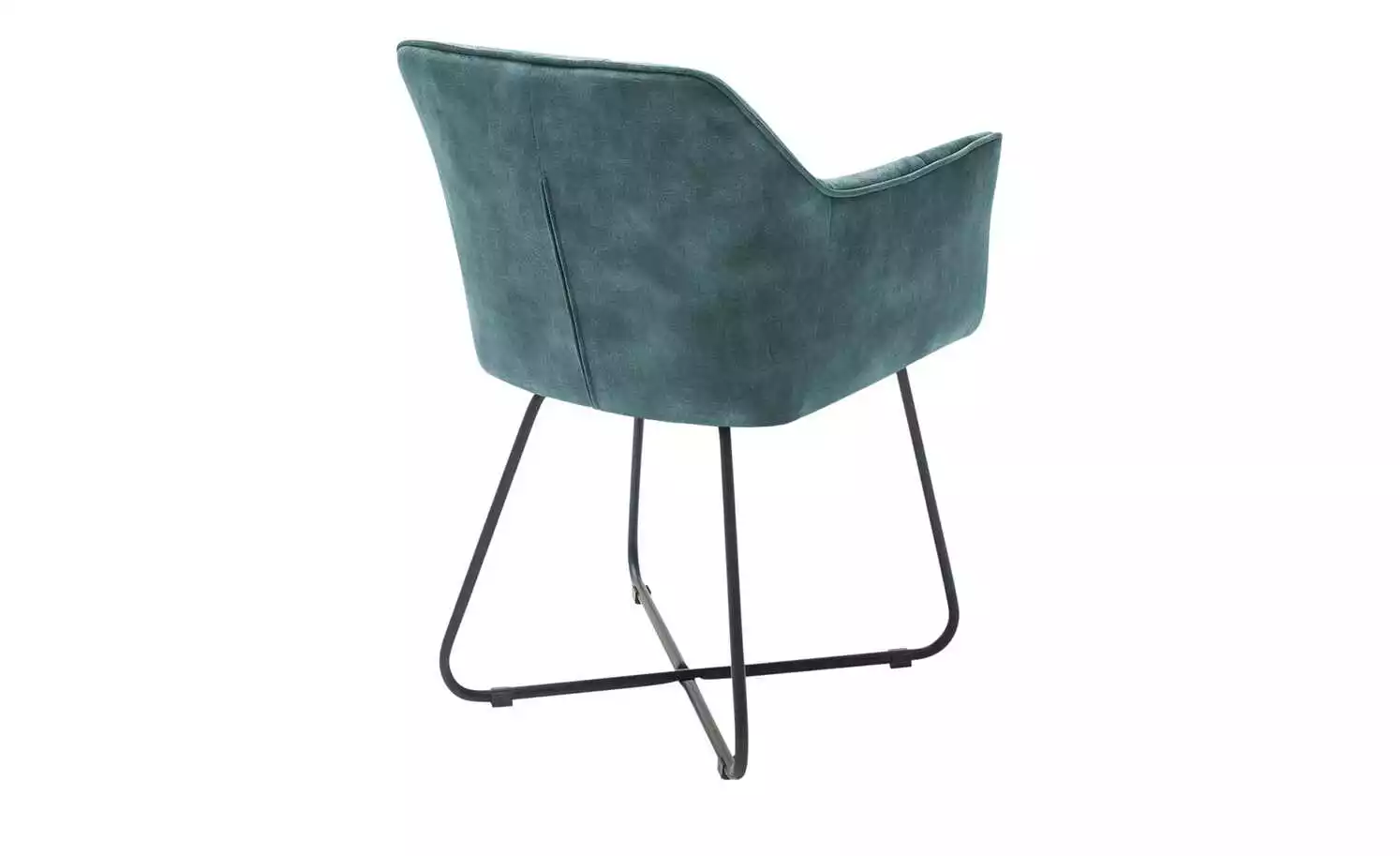 Polsterstuhl mit Armlehne Anna | Petrol 4 Polsterstuhl mit Armlehne Anna | Petrol – Bild 2