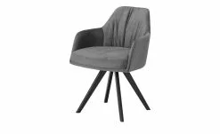 Woodford Polsterstuhl mit Armlehne Milan | Eiffel Tower (Dunkelgrau) Schaumstoff