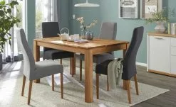 Woodford Polsterstuhl Noelle | Dunkelgrau gerade Naht im Rücken