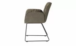 uno Polster-Armlehnstuhl Sevan | Innen: Dunkelbraun / Außen: Braun Kufe -Stühle Verkäufe 2023 14307643 2 202106142233