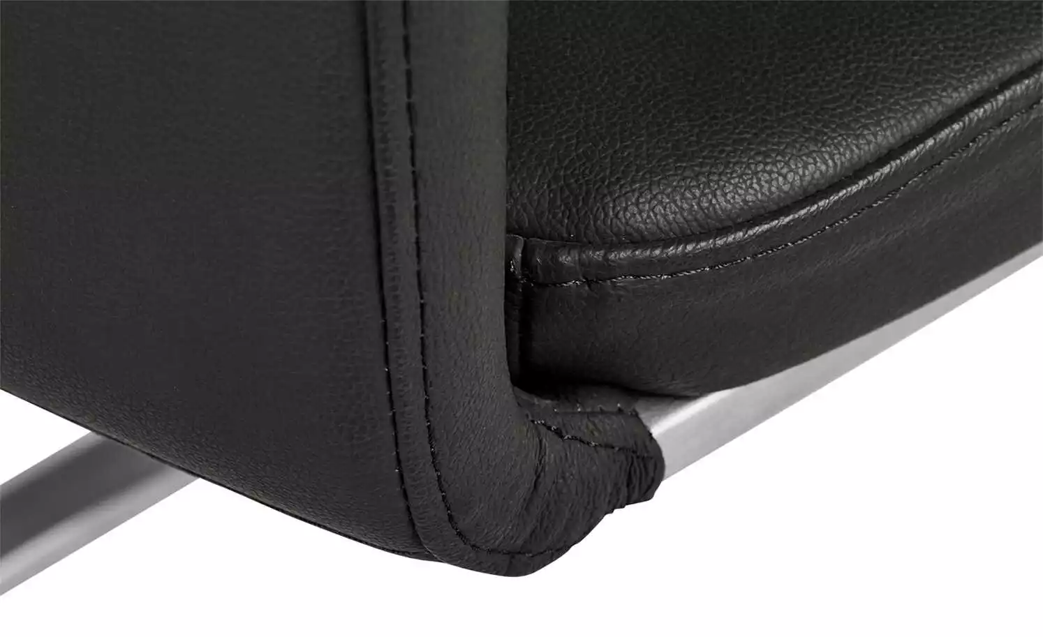 uno Freischwinger Letitia | Schwarz Kunstleder 8 uno Freischwinger Letitia | Schwarz Kunstleder – Bild 6