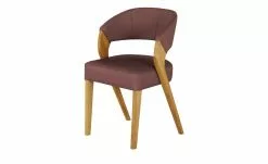 Woodford Leder-Polsterstuhl Marion | Bordeauxrot