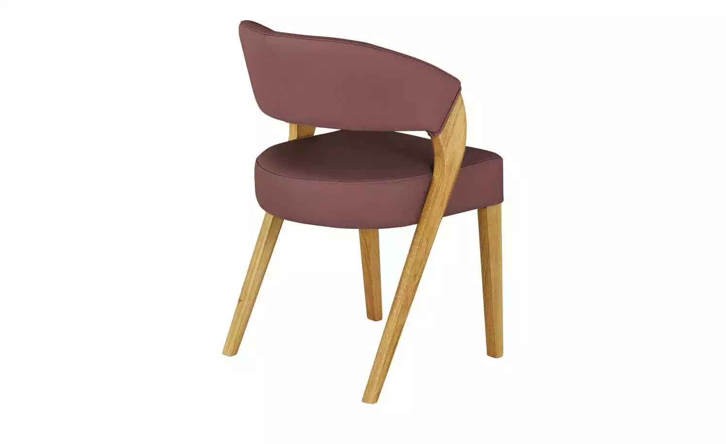 Woodford Leder-Polsterstuhl Marion | Bordeauxrot 7 Woodford Leder-Polsterstuhl Marion | Bordeauxrot – Bild 5