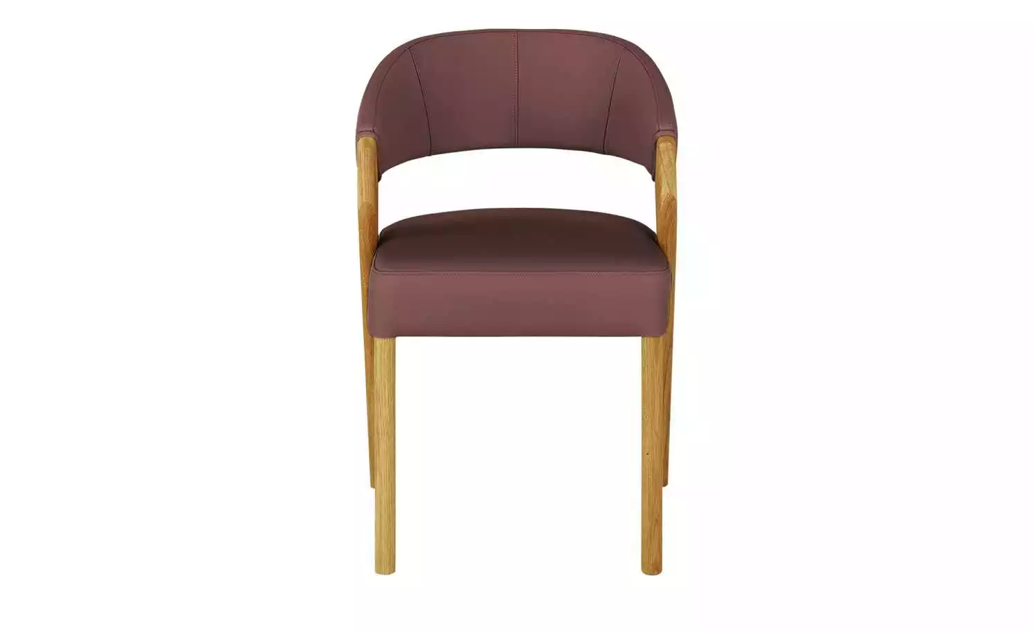 Woodford Leder-Polsterstuhl Marion | Bordeauxrot 8 Woodford Leder-Polsterstuhl Marion | Bordeauxrot – Bild 6