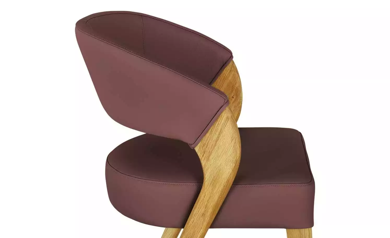 Woodford Leder-Polsterstuhl Marion | Bordeauxrot 11 Woodford Leder-Polsterstuhl Marion | Bordeauxrot – Bild 9