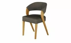 Woodford Leder-Polsterstuhl Marion | Dunkelbraun