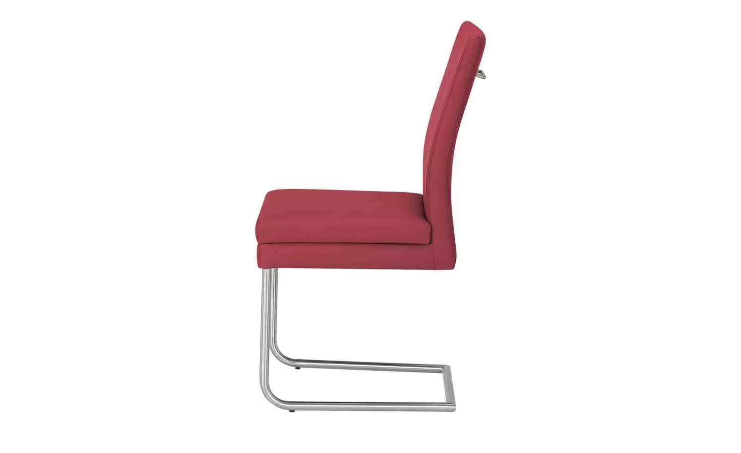 Woodford Kunstleder-Freischwinger mit Griff Levi | Cherry (Rot) 11 Woodford Kunstleder-Freischwinger mit Griff Levi | Cherry (Rot) – Bild 9