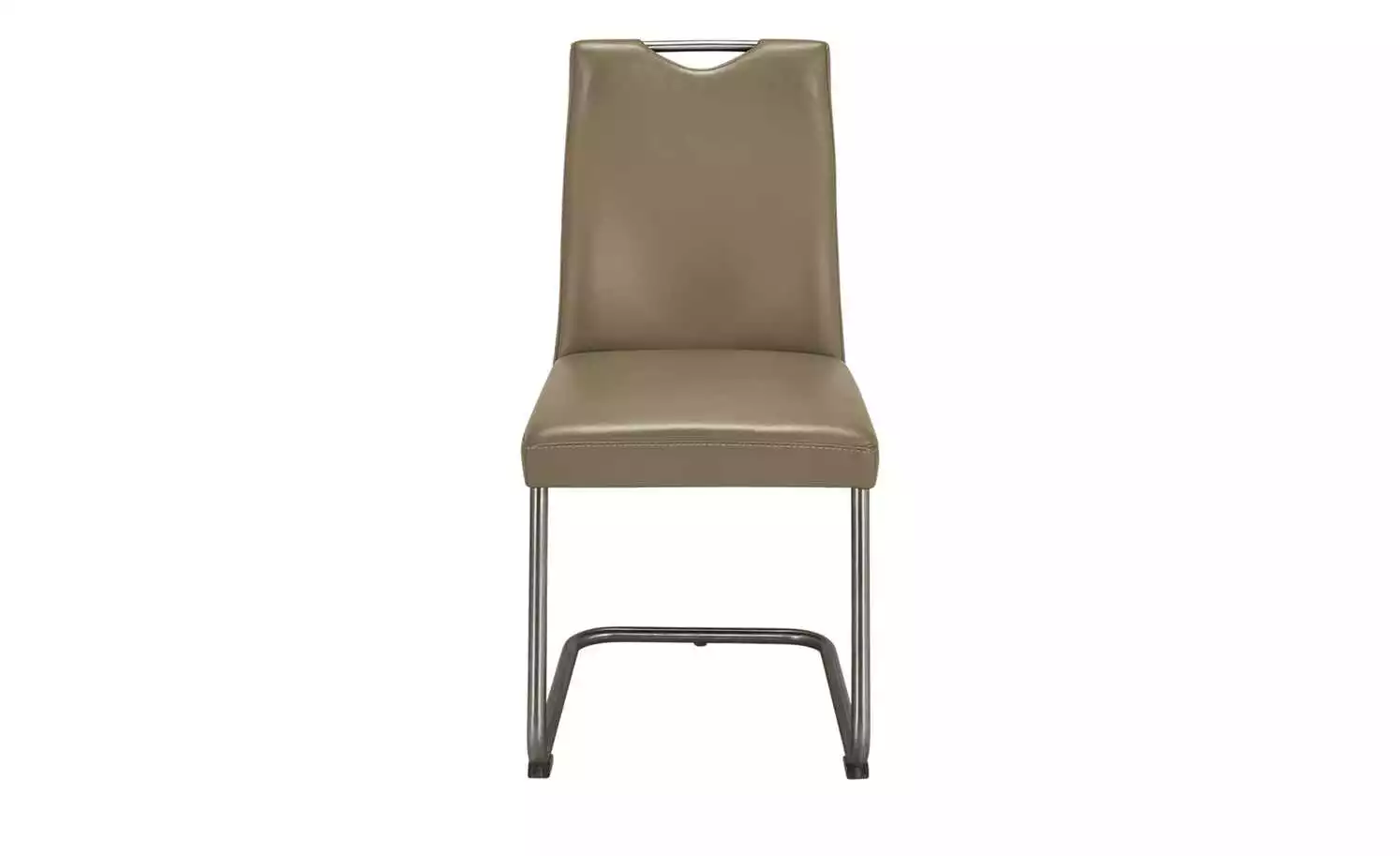 Leder-Schwingstuhl mit Griff Canto II | Smoke (Hellbraun) 5 Leder-Schwingstuhl mit Griff Canto II | Smoke (Hellbraun) – Bild 3