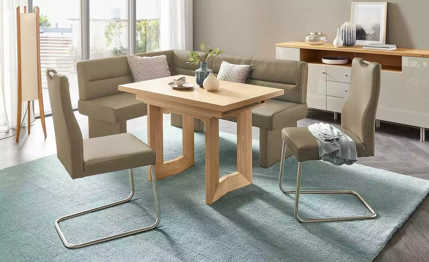 Leder-Schwingstuhl mit Griff Canto II | Smoke (Hellbraun) 3 Leder-Schwingstuhl mit Griff Canto II | Smoke (Hellbraun)