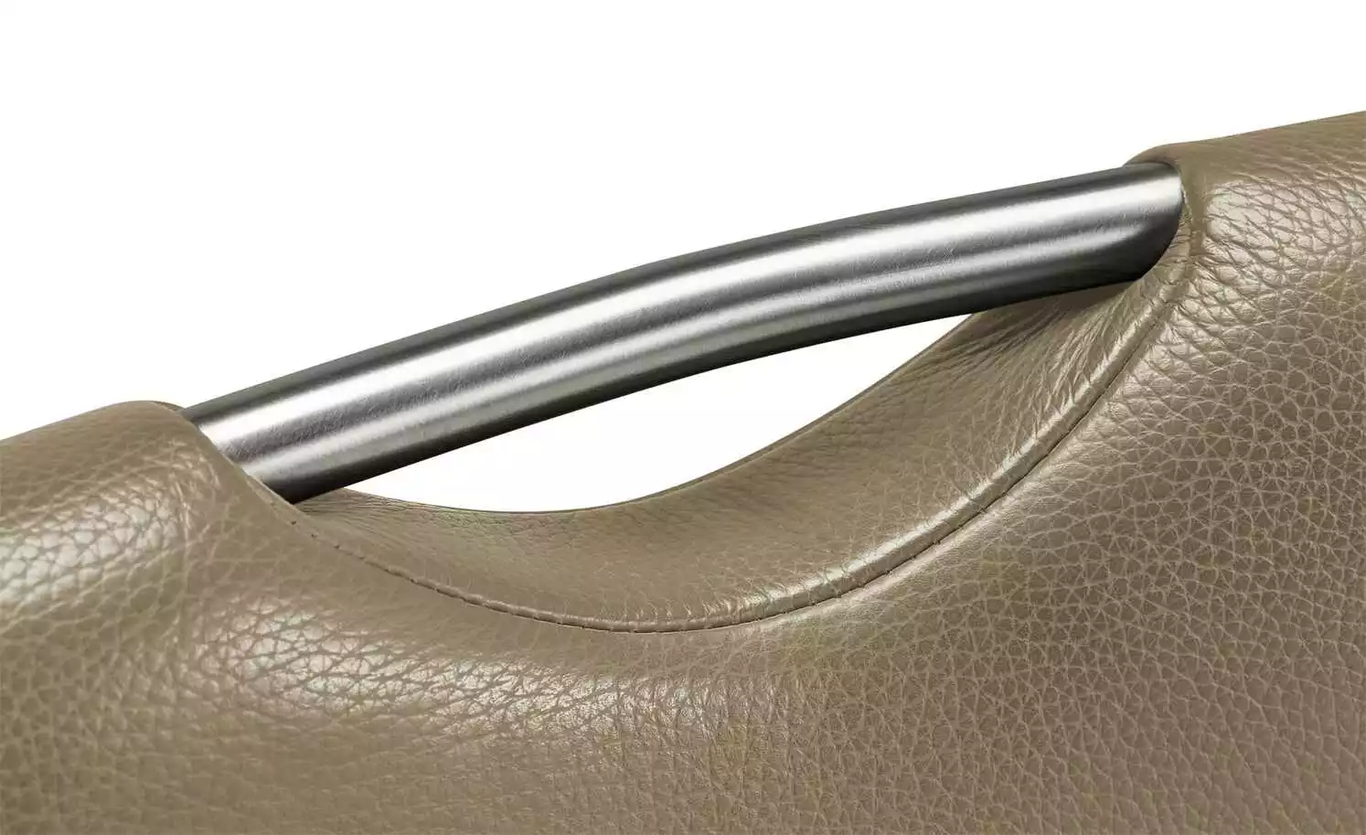 Leder-Schwingstuhl mit Griff Canto II | Smoke (Hellbraun) 8 Leder-Schwingstuhl mit Griff Canto II | Smoke (Hellbraun) – Bild 6