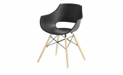 Schalenstuhl Denny | Schwarz