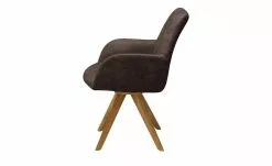 Woodford Polsterstuhl mit Armlehne Bristol | Braun (Dunkelbraun) Eiche Ja -Stühle Verkäufe 2023 14308252 1 202203181234