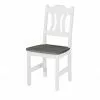 maison bleue Holzstuhl massiv Carola | Weiß / Grau -Stühle Verkäufe 2023 14308374 1 202102232235