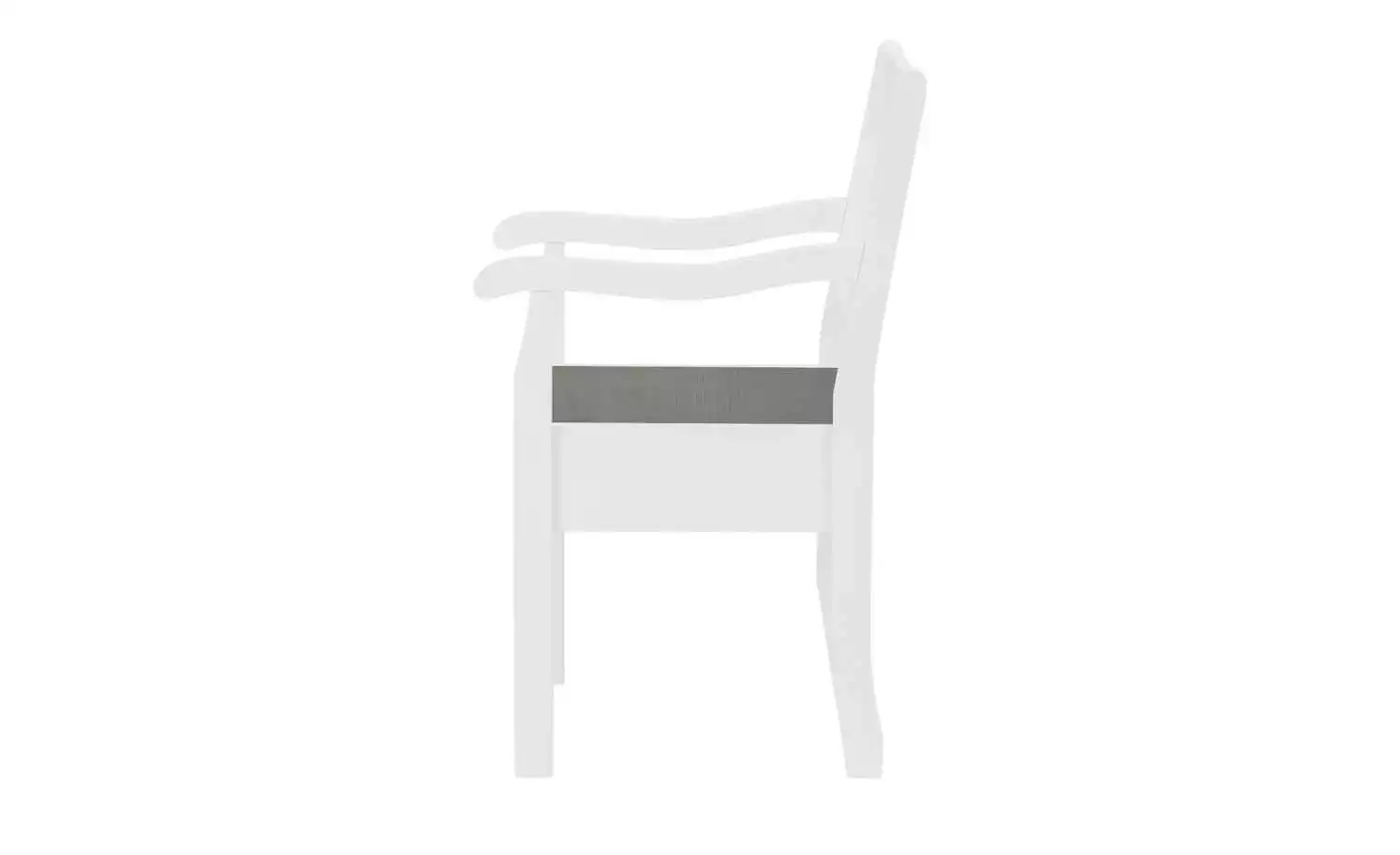 maison bleue Holzstuhl mit Armlehne Bendix | Weiß / Grau 9 maison bleue Holzstuhl mit Armlehne Bendix | Weiß / Grau – Bild 7
