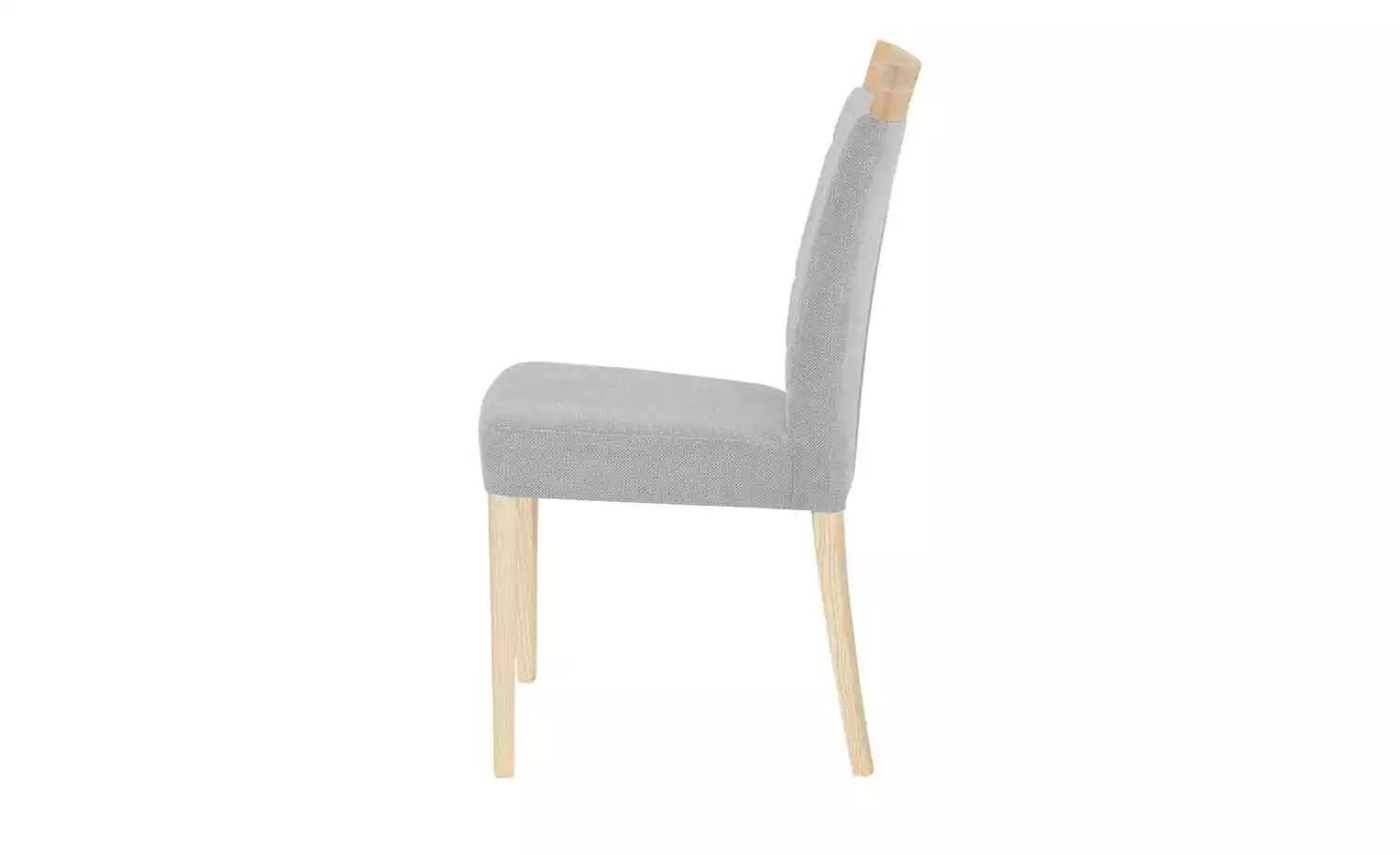 Wohnwert Polsterstuhl Tasso | Silber (Hellgrau) 4 Wohnwert Polsterstuhl Tasso | Silber (Hellgrau) – Bild 2