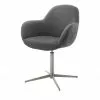 Polsterstuhl drehbar Lemonde | Anthrazit Geschlossener Rücken Edelstahl -Stühle Verkäufe 2023 14308651 3 202101202235
